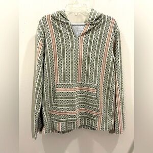 1411 FALLS CREEK BoHo Hoodie Size XL (14-16) 🌟Kangaroo Pocket Long Sleeves 🌟